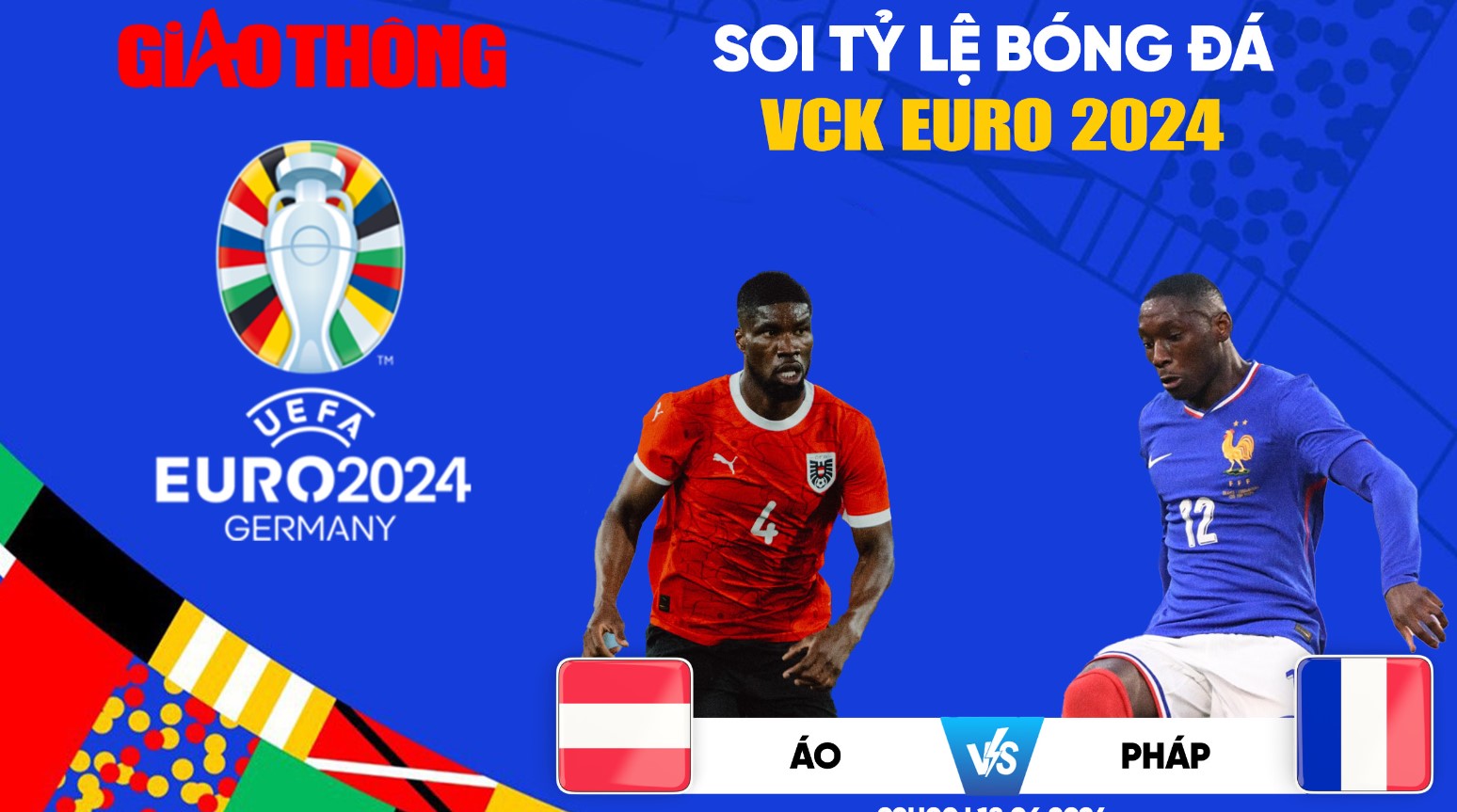 Kèo bóng đá Euro 2024 phổ biến nhất tại King88 